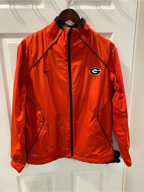 Nike Men’s Georgia Bulldogs Lightweight Zip Jacket - Medium
